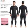 3mm OUZO Unisex Wetsuit: Warm, Quick-Drying, Super Elastic, Sun-Protected One-Piece for Winter Surfing and Diving.