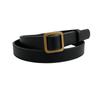 Buckle Square Unique Womens Belt For Fashionable Looks Simple And Design Versatile