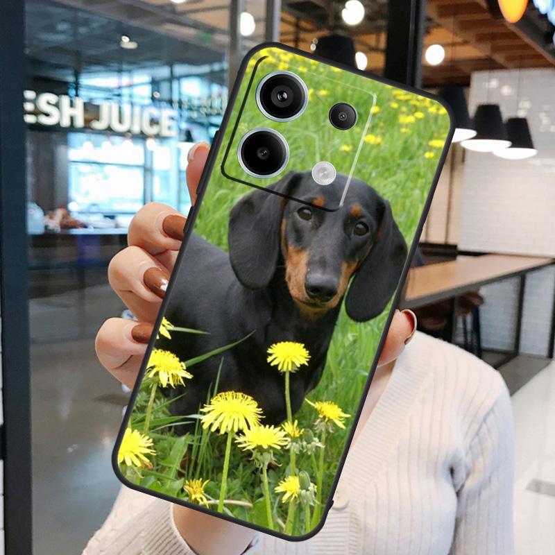 Teckel Dackel Dachshund Dog Case For Xiaomi Redmi 13C 12C 9C 10C Redmi Note 13 Pro 9 10 11 12 Pro 9S 10S 11S 12S Cover