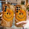Phone Case: 2D Flat, Suitable for Samsung Galaxy A34 A35 M05 M06 S20 S22 S21 FE Plus 5G Protective Cases, Plush Smiley Face Pattern, Perfect Christmas