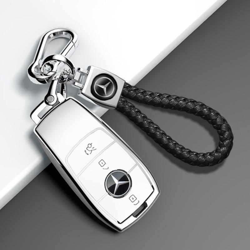 Mercedes-Benz E-Class 2016-2023 Key Cover, E260L/E300L AMG Buckle, Premium Protective Case.