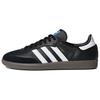 adidas Eredeti SAMBA OG Wan Hua Nong, Fordított Fekete, Bevásárlótáska Kopásálló Alacsony szárú Német Hadsereg Tornacipők B75807(Team1023-S-BOX)