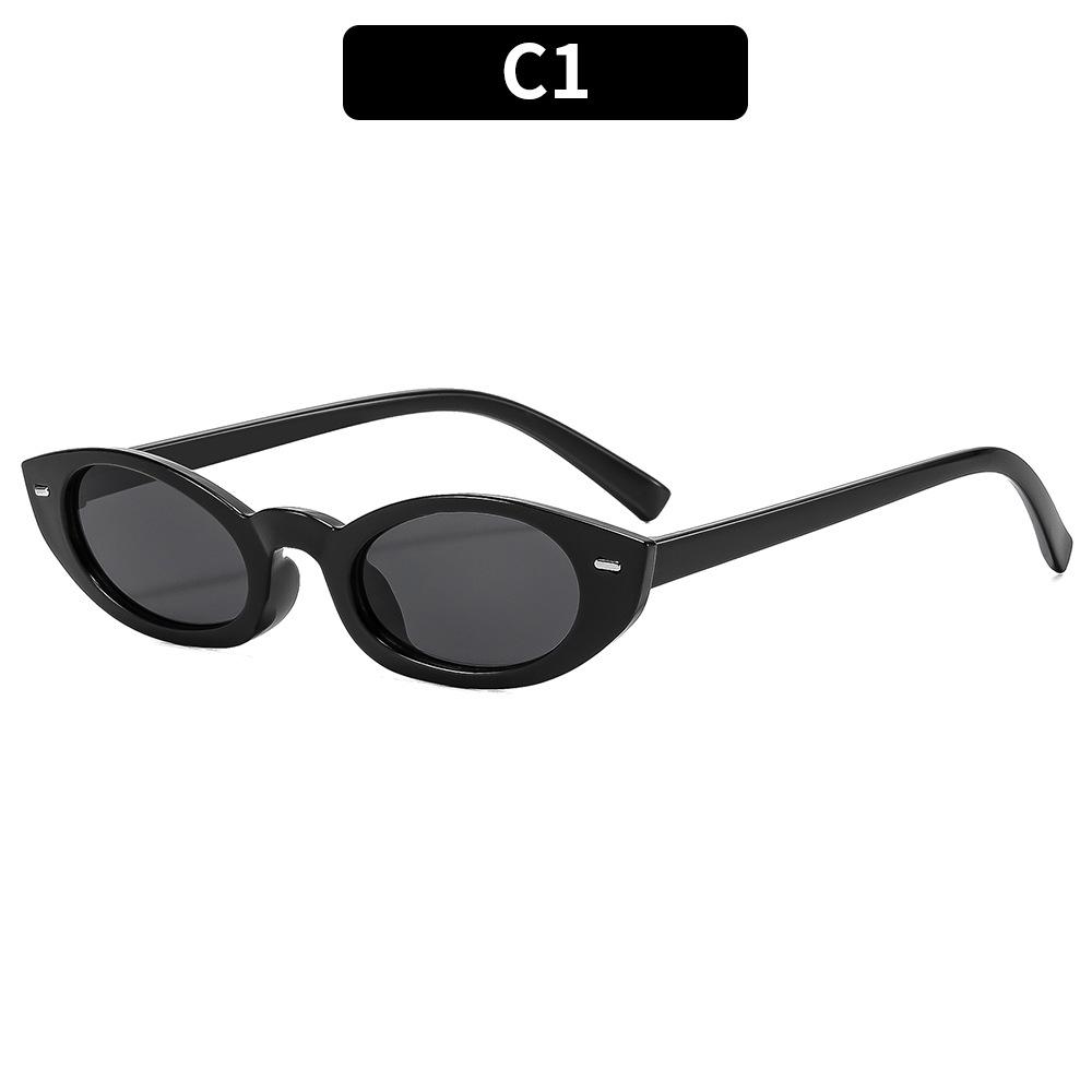 Women s sunglasses - unisex retro small frame cat eye sunglasses