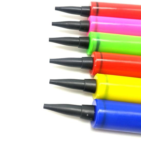 Luftpumpe Tragbar Glatt Mini Leicht Praktisch Einfache Aufblasung Leuchtende Farbe Handdruck Ballonaufbläser Hochzeitszubehör