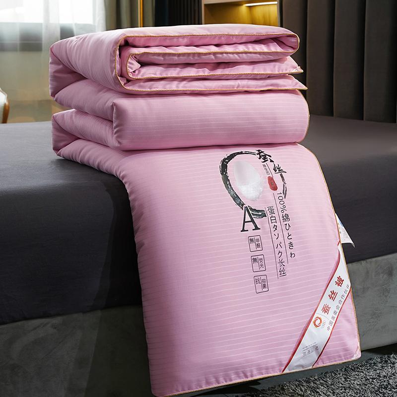 Silk Quilt Spring Autumn Quilt Luxury Silk Winter Quilt Home Hotel High Quality Comforter Two-in-one Quilt Core Gift Quilt