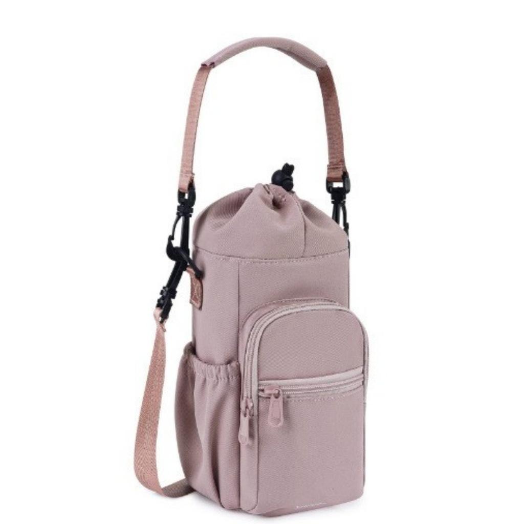 Water Bottle Holder with Strap 32oz 40oz 20oz 24oz Water Bottle Holder with Strap Insulated Water Bottle Carrier Sling Bag