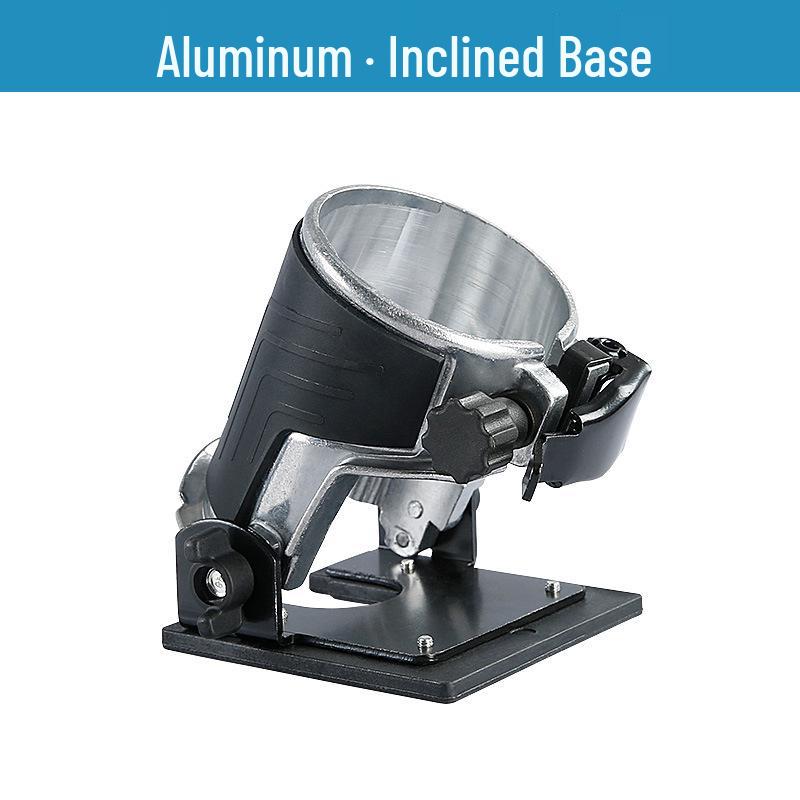 

Dongcheng Adjustable 45° Aluminum Alloy Woodworking Edge Trimmer and Router Base