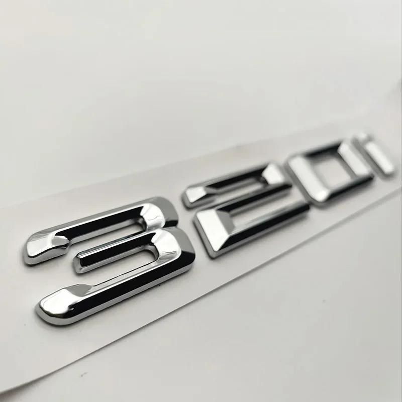 Chrome Car Trunk Letters Stickers For BMW 3Serie F30 E90 G20 E46 316i 318i 320i 325i 328i 330i 335i 340i Emblem Logo Accessories