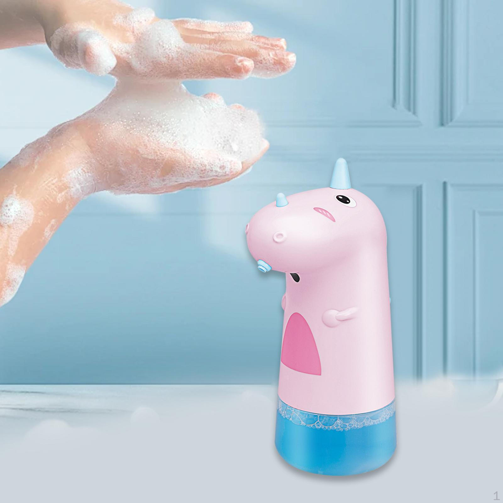 

Автоматический дозатор мыла-пены ручной 250 мл индукционный водонепроницаемый розовый