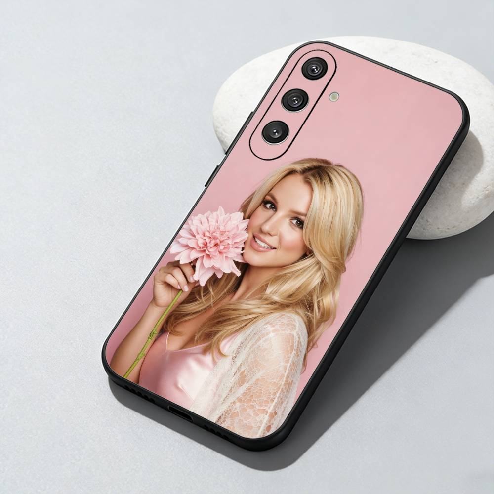 90s Beauty B-Britney S-SpearS Phone Case For Samsung Galaxy A73,A72,A71,A70,A52,A51 Others Soft Black Cover