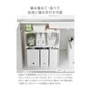 Yamazaki Jitsugyo Folding Stacking Shelf M Size [Set of 2] Under Sink Storage Tower White 1367 X 2