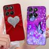 Per Moto G57 Power 5G Custodia Cover Moda Farfalla Gatto Carino Fresco Dipinto Morbido Funda Per Motorola Moto G57 Power 5G Cover del Telefono