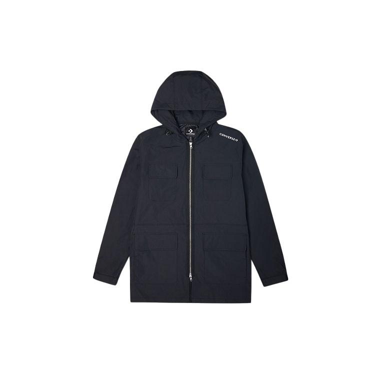Converse Utility Parka Asia Sizing  Black  Men s 10021133-A02 XS