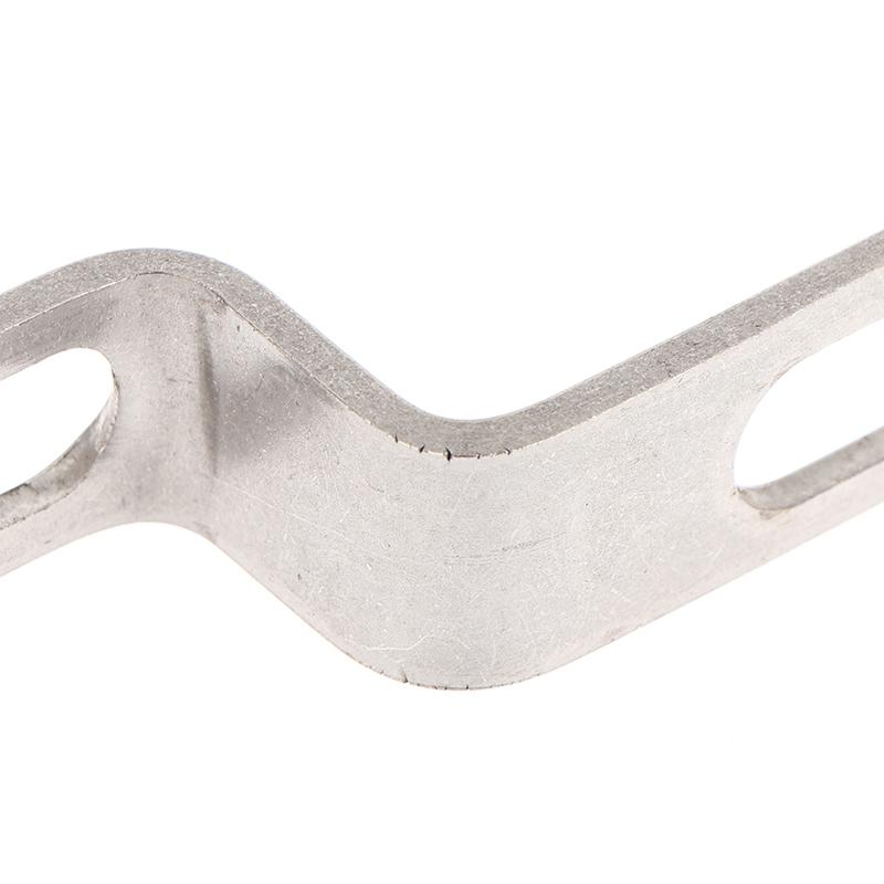 Motorcycle Exhaust Pipe Bracket Z/L-Shaped Stainless Steel Moto Modification Exhausts Pipe Clamps Fixed Bracket Accessory