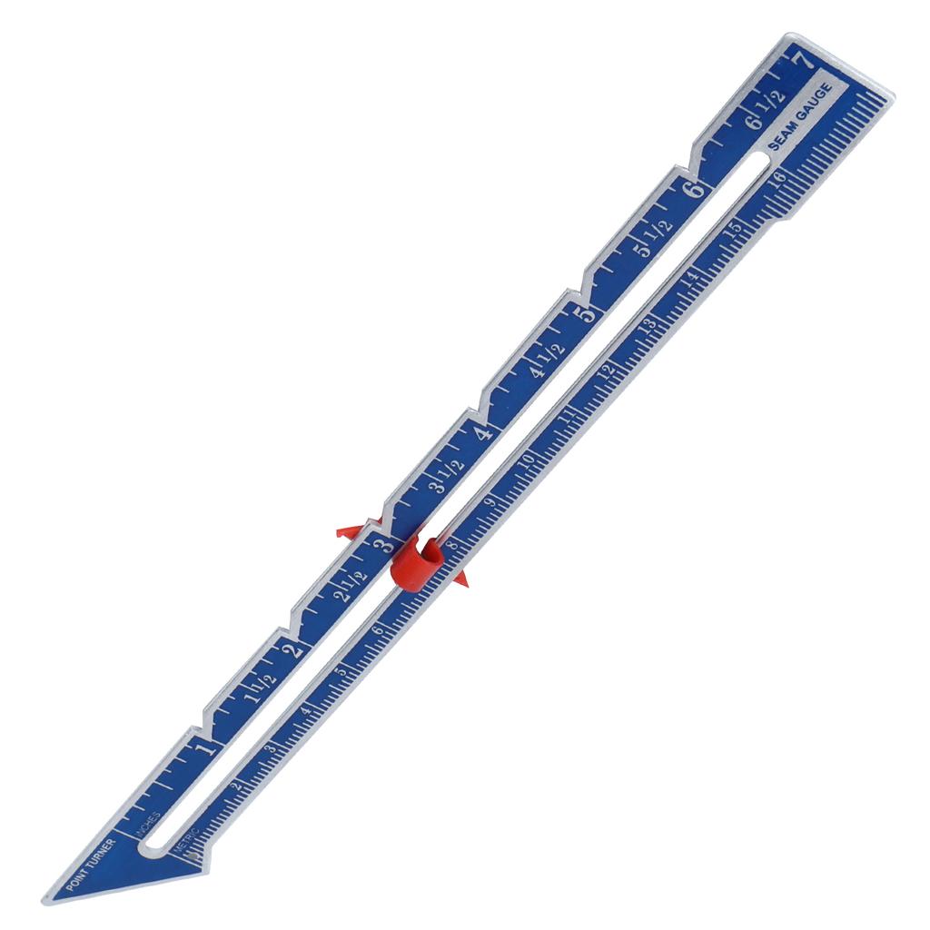 Quilting Ruler Seam Allowance Pointed   Sewing Measuring   Tools for Positioning Amount Button Margin Parallel Line