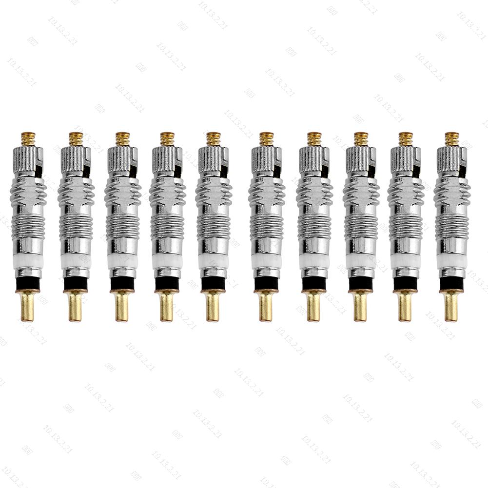 5-1000 Stück Abnehmbarer Presta Fahrradventilkern Ersatz Messing CNC FV MTB Rennrad Reifen Schläuche Service Teile Reparaturwerkzeuge