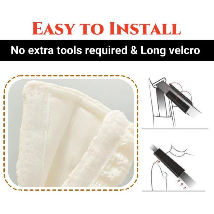 2 PCS Seat Belt Cover Pad, Cute Animal Cartoon Seatbelt Covers for Kids and Adults, Soft Spring Summer Seat Belt Cover, Seatbelt Cushion, Car Seat