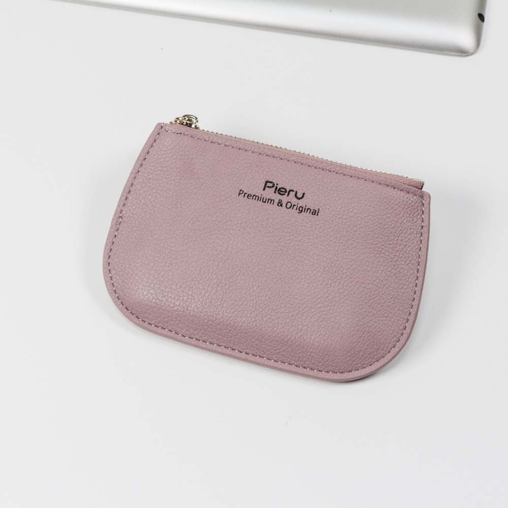 Ladies Portable Cash Clip Coin Bag Women Credit Card Bags PU Leather Small Wallet Short Purse Coin purse ID Card holder