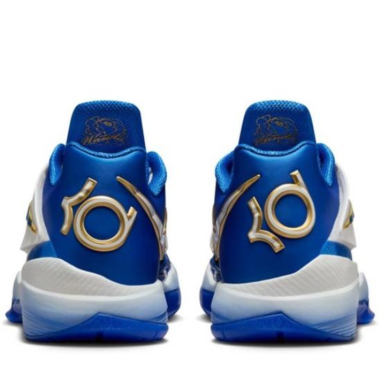 Nike Zoom KD 4 The Real MVP 'Hyper Royal' FZ3540-400 Men's Blue White Gold