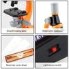 Children Microscope Toys Specimens Scientific Biological Experiment 100x 400x 1200x High Resolution Education Primary Gift