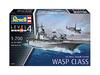 Revell 1/700 Scale US Navy Wasp-class Amphibious Assault Ship Plastic Model Kit 05178, Molded In Color