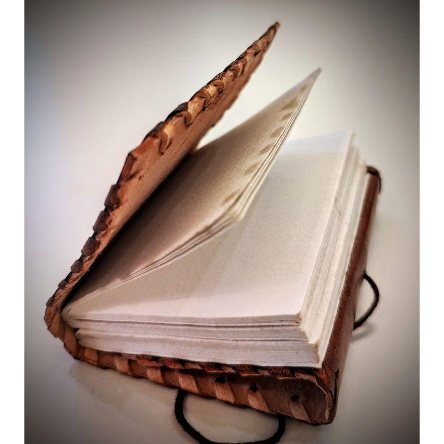 PACK OF 5 Vintage Style Pack of 5 Leather Bound Stitched Refillable Pocket Journal - Unlined Travel Diary - Book of Shadows - Gifts for Him   Her