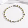 Cherry Epoxy Titanium Steel Bracelet for Women - Sweet Dopamine-Inspired Design