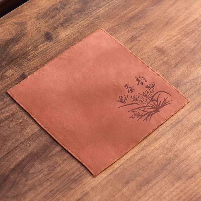 Chakin Lint-Free Water-Absorbent Tea Cloth - Thickened Towel for Tea Table, Tray & Tea Set Accessories