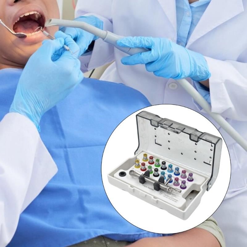 Universelle Prothesen-Kits Dental-Implantat-Wiederherstellungswerkzeug Drehmoment-Schraubendreher Schraubenschlüssel Reparaturwerkzeuge für Zahnkliniken