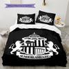 Sunderland AFC Pattern Bedding Home Decoration Birthday Gift (1 * duvet cover + 2 * pillowcase, without core)