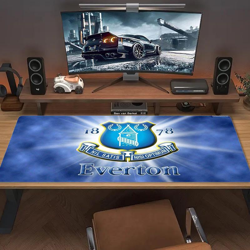 Everton FC Color Mouse Pad Large Gaming Table Cushion Non-slip Laptop Tablet Big Mousepad XXL Mat Mini PC Playmat With Lock edge