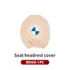 QAED6 For BMW Car Seat Headrest Pillow Cover Dust Dirty-proof Protective Cover Accessories E46 E90 E60 F10 E39 F30 E36 E87 E90 E30 E53