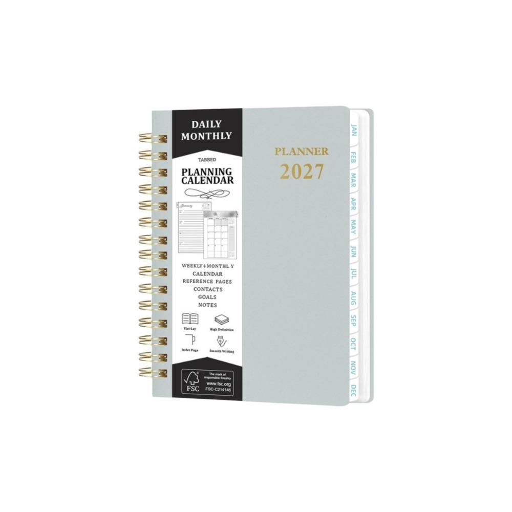 A5 2027 Yearly Planner Notebook Efficiency To-do List Notebook Stationery