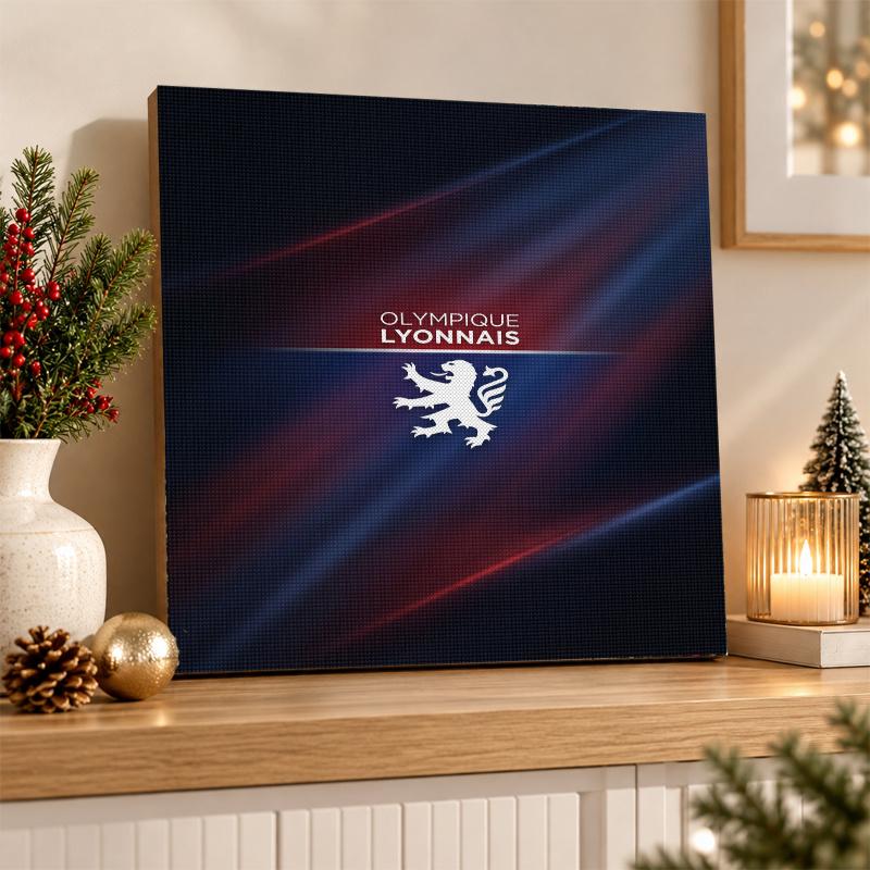 Lyon FC Diamond Painting Kit 5D Full Drill DIY Diamond Mosaic Wall Art Home Decor