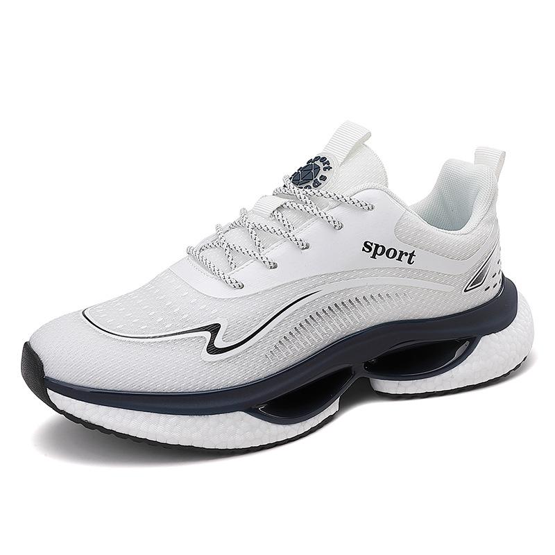 Boty Pánské plus Velikost Módní Letní Prodyšná Síťovina Trendy Pánské Boty Popcorn Pánské Lehké Běžecké Tenisky