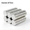 Neodymium Iron Boron Super Strong Double-Sided Refrigerator Magnets - Round & Square