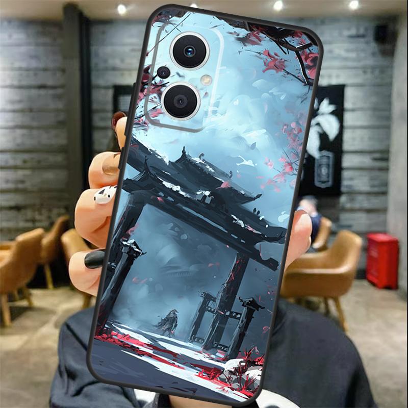 Japan Scenery Case For OPPO Reno 12 12F 13 F 11 8T 7 8 10 Pro OPPO Find X8 X6 Pro X3 X5 Lite Cover Coque