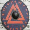 Valhalla Viking Shield Medieval Wooden Viking Shield/Wolf Viking Shield