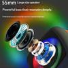 Mini Portable Bluetooth Speaker With Phone Holder, Rgb Lights, Super Bass & 10H Playtime For Travel