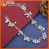 925 Sterling Silver 8-inch Delicate Multi-Cluster Bell Bracelet, Fashionable Women's Party and Wedding Accessories Jewelry