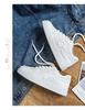 Men's Thick-Soled Black Low-Top Sneakers - Autumn Wear-Resistant, Soft-Soled, Versatile, Height-Boosting & Trendy Footwear for Students.