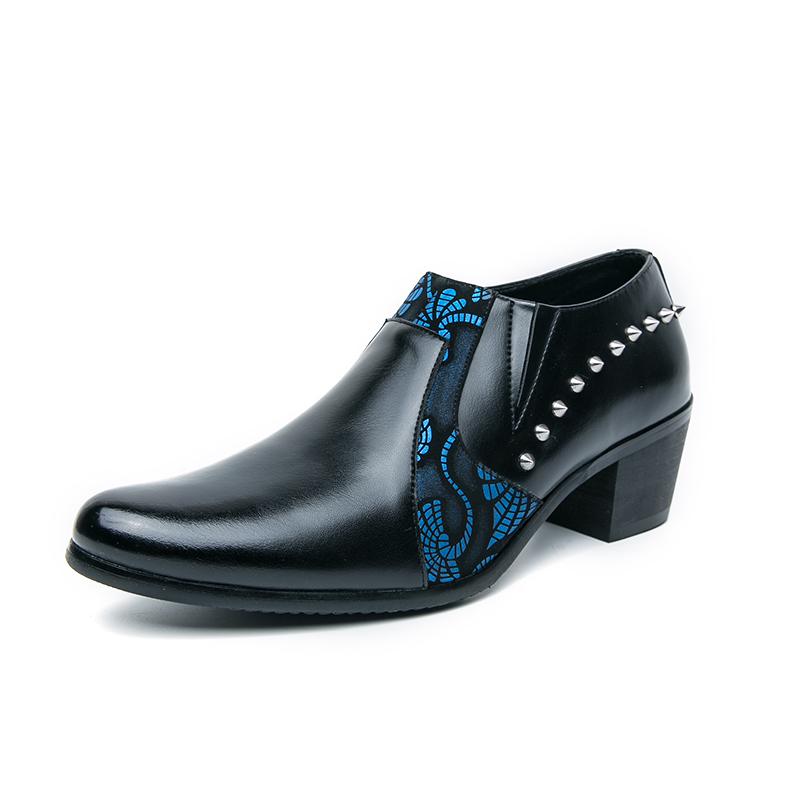 Fashion 2025 Summer Ankle Boots Casual Leather Shoes Men Mid Heels Sandals Side Loafers Zip Boots Cutout Breathable Zapatos