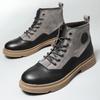 Men's New Leather Outdoor Sports Shoes Casual Shoes Business Leather Board Shoes Boots
