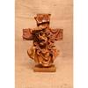 Resin Jesus Christ Idol Perfect for Housewarming, Drawing Room, Gifting and Decoration, Brown 8 Inch