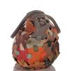 Stylish Women's Shopper Made of Genuine Leather In Patchwork Design