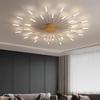 Modern Creative Fireworks LED Ceiling Lamp Nordic Living Room Lights Lustre Home Indoor Bedroom Dining Room Ceiling Chandeliers