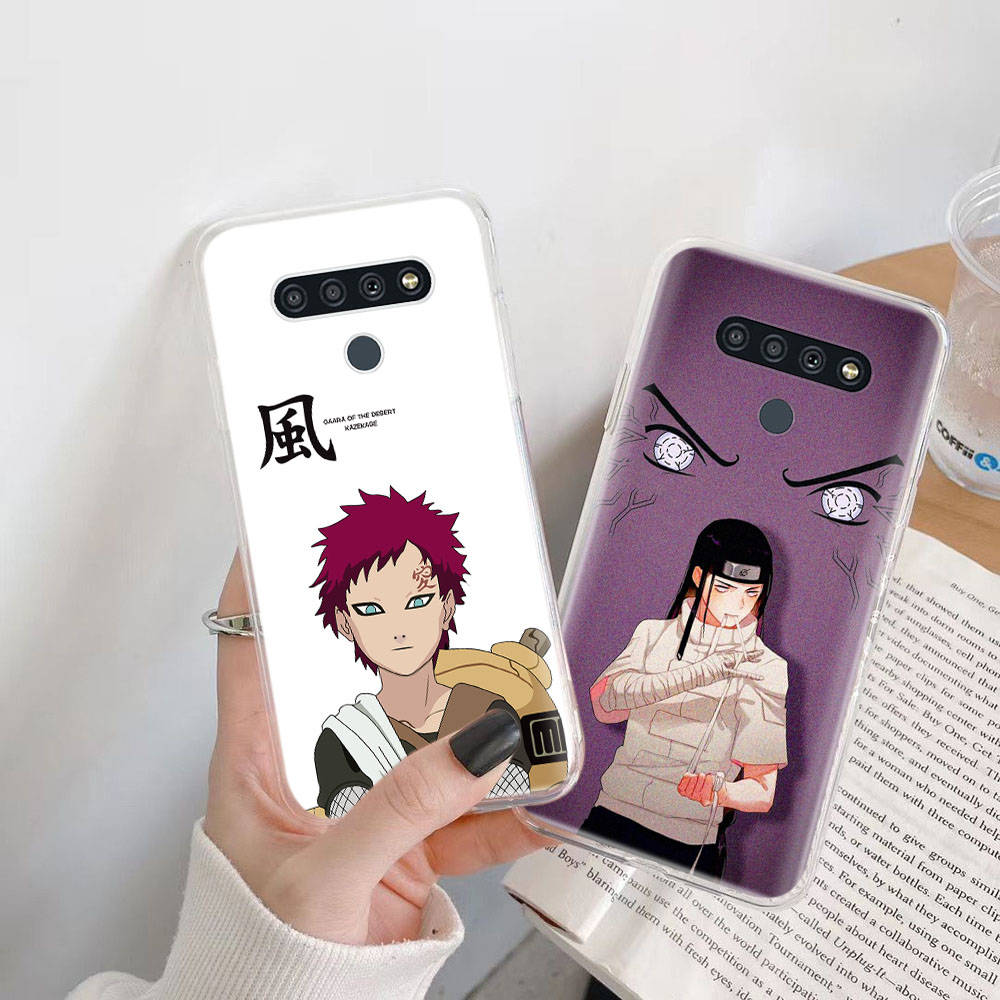 Transparent Case for Samsung A04 A14 A23 M33 M53 Realme 10 9 C35 C55 VIVO X80 Infinix Hot 30 Note 11 Tecno Spark 8P Pro W-83 Naruto Gaara