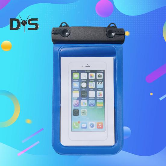 Waterproof Cell Phone Pouch Clear Underwater Phone Holder Protector Universal Mobile Phone Dry Bag with Neck Lanyard for Beach Swimming Pool