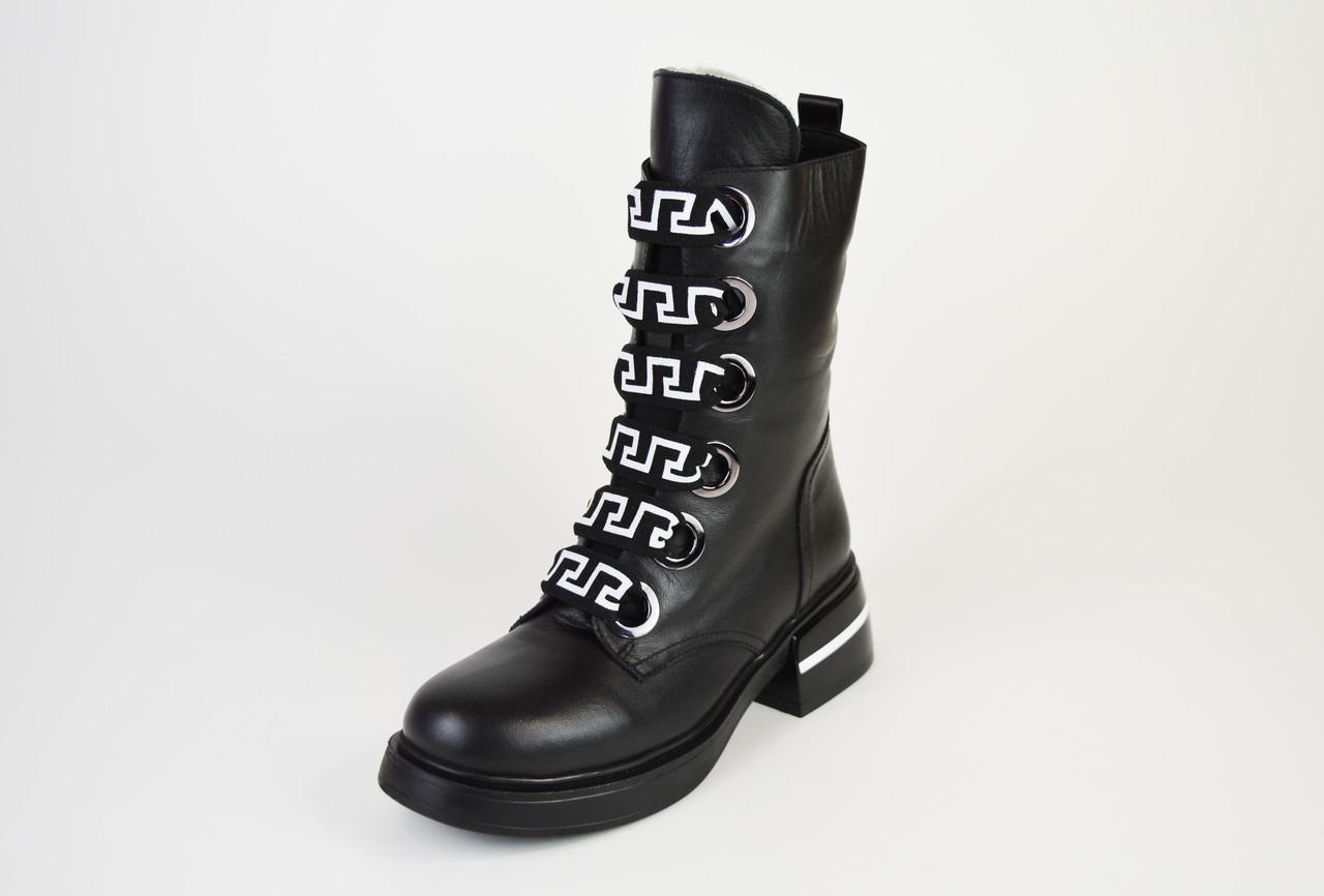 

Черевики Evromoda 1421100 37 Білі 38 чорний
