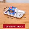 Meilihua Extra Thick Rectangular Stainless Steel Tray Set